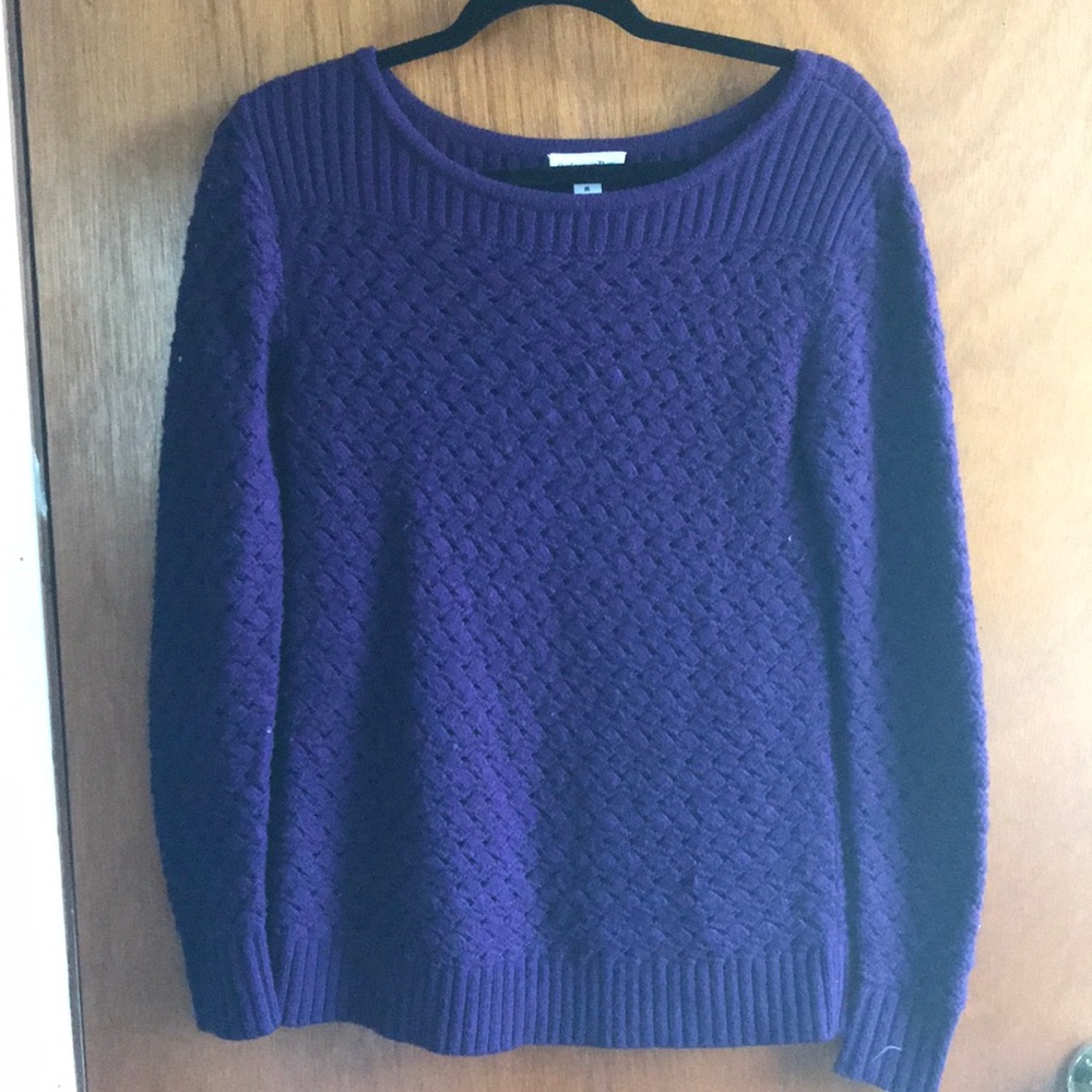 Purple sweater